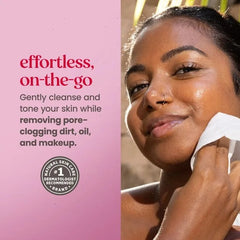 Micellar Makeup Removing Towelettes with Rose Water