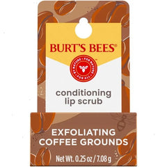 Conditioning Coffee Grounds Lip Scrub