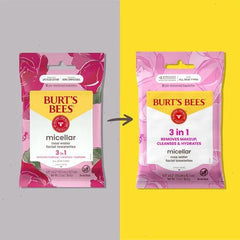 Micellar Makeup Removing Towelettes with Rose Water