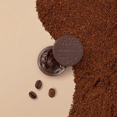 Conditioning Coffee Grounds Lip Scrub