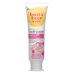 Kids Toothpaste, Natural Flavor, Fluoride Free, Bubble Bee