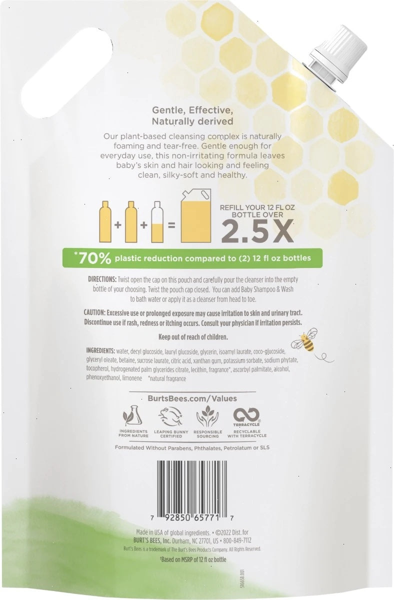 Baby Shampoo & Wash Refill