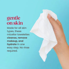 Micellar Makeup Removing Towelettes with Coconut & Lotus