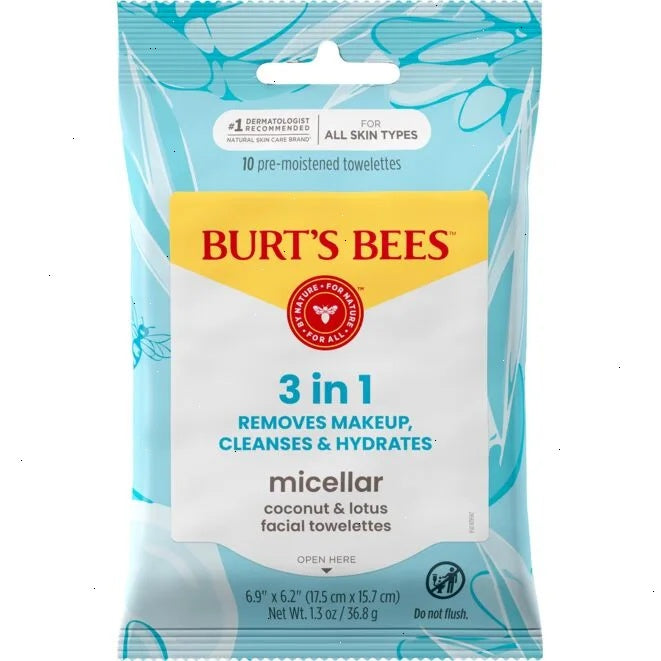 Micellar Makeup Removing Towelettes with Coconut & Lotus