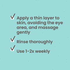 Clear & Balanced Deep Cleansing Acne Scrub with Salicylic Acid