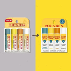 Burt's Bees Lip Balm Rescue 4 Pack