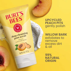 Peach & Willow Bark Deep Pore Scrub