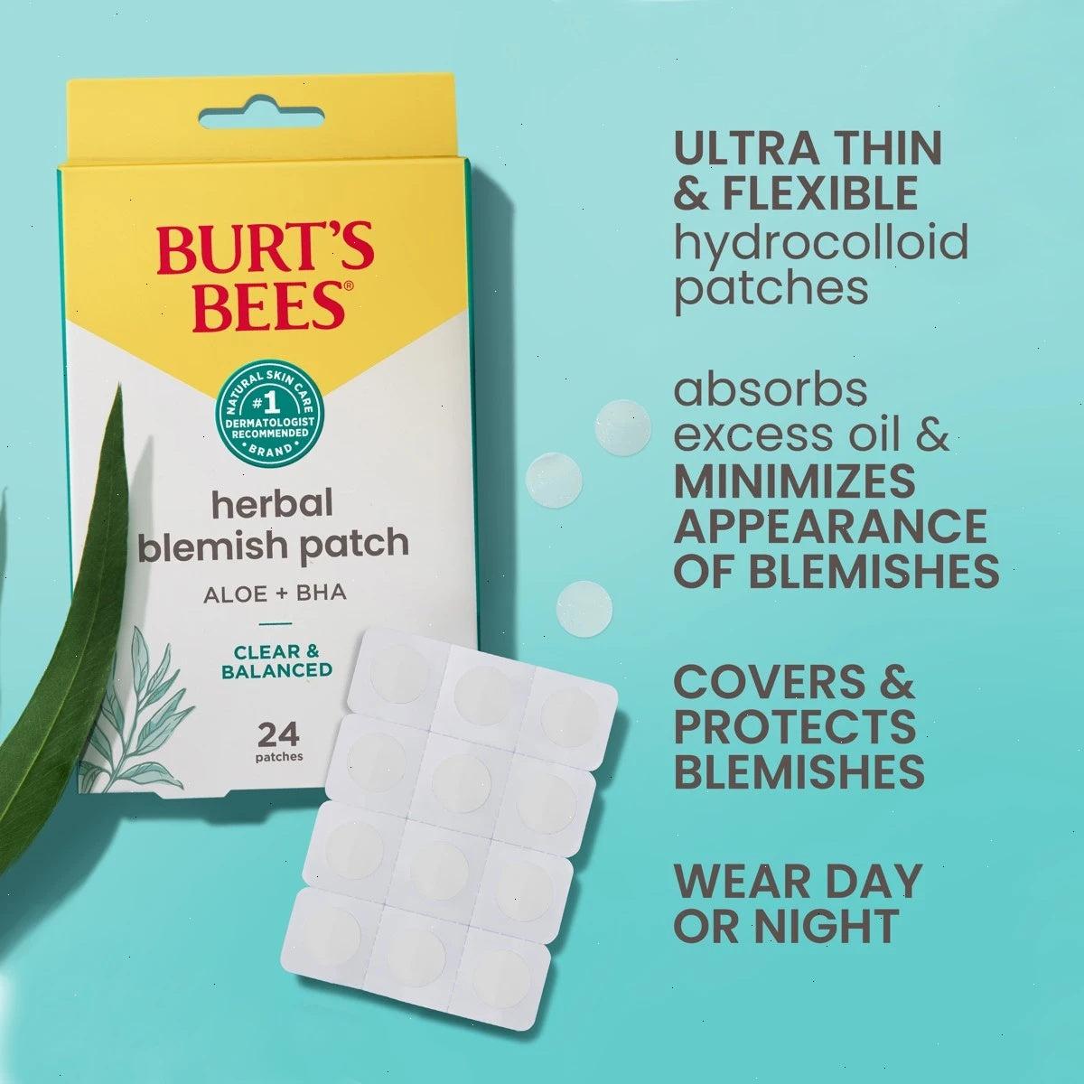 Clear & Balanced Herbal Blemish Patches